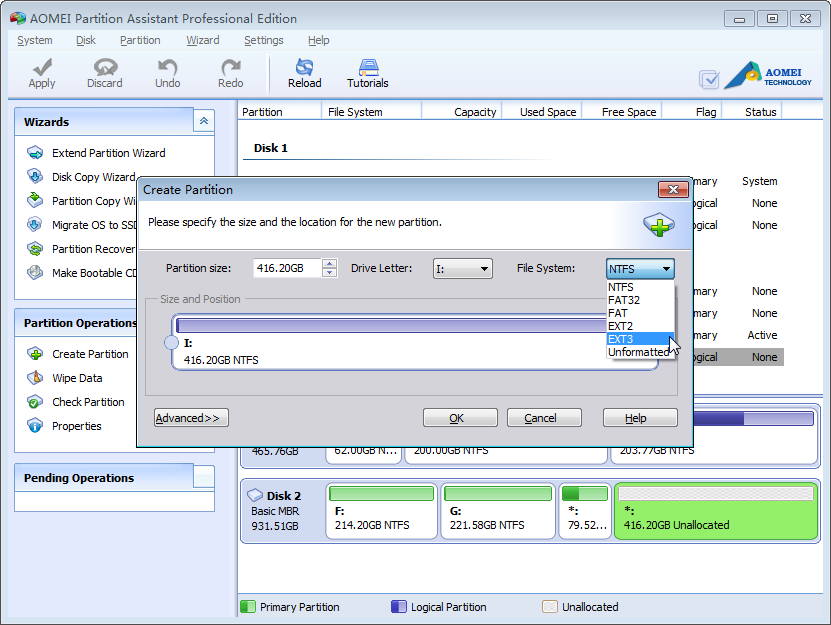download AOMEI Partition Assistant Pro Edition 6.0